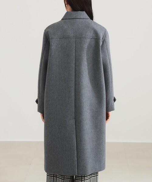 Demi-Luxe BEAMS（デミルクス ビームス）の「AK+1 / ボンディング コート（ステンカラーコート・レディース・グレー/ブラウン・36/38）」の10枚目の写真