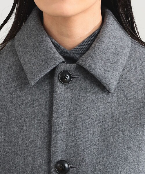 Demi-Luxe BEAMS（デミルクス ビームス）の「AK+1 / ボンディング コート（ステンカラーコート・レディース・グレー/ブラウン・36/38）」の11枚目の写真