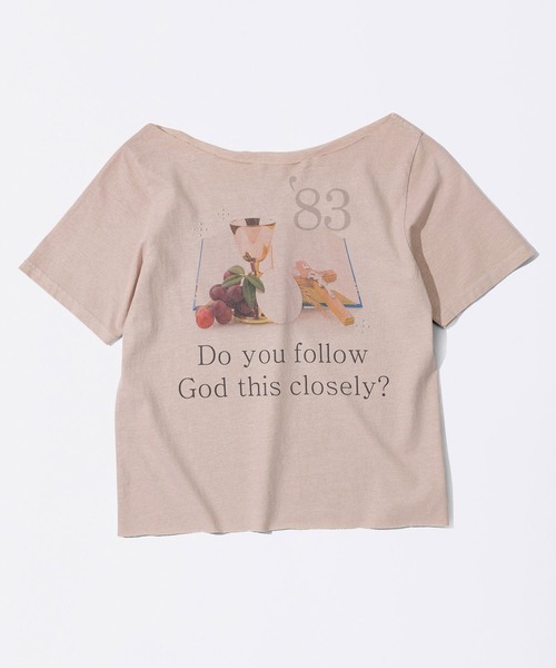 セール】83 Faith Cut Out Tee（Tシャツ/カットソー）｜SCULPTOR