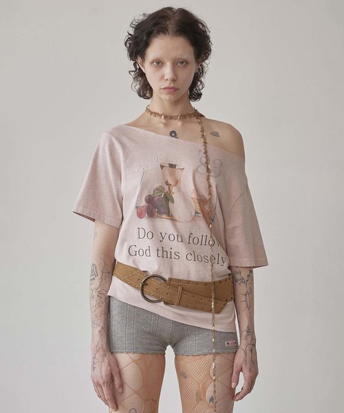 セール】83 Faith Cut Out Tee（Tシャツ/カットソー）｜SCULPTOR