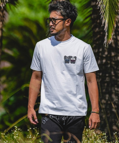 adamsJUGGLER(アダムスジャグラー)の「RTEGO.Eブルティー(Tシャツ/カットソー・メンズ・ブラック/ホワイト・S/M/L/XXL/XL)」の1枚目の写真