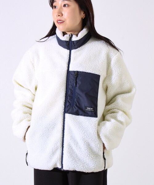 セール】【2WAYで着回せる】【UNISEX】GLOSTER配色別注 TAIONボア