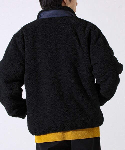 TAION(タイオン)の「【2WAYで着回せる】【UNISEX】GLOSTER配色別注 TAIONボア×ダウンブルゾン(ダウンジャケット/コート・メンズ・ブラック/ダークベージュ/アイボリー・XL/L/M)」の15枚目の写真