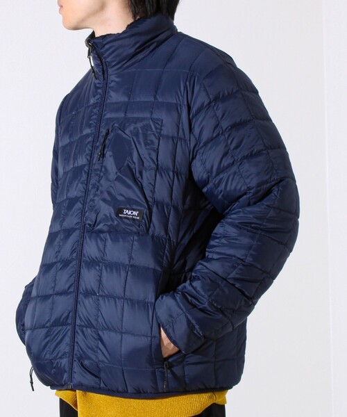 TAION(タイオン)の「【2WAYで着回せる】【UNISEX】GLOSTER配色別注 TAIONボア×ダウンブルゾン(ダウンジャケット/コート・メンズ・ブラック/ダークベージュ/アイボリー・XL/L/M)」の17枚目の写真