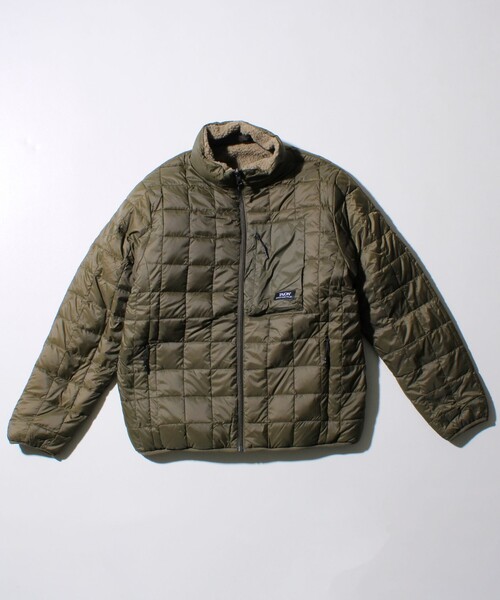 フレディ＆グロスター（FREDY&GLOSTER）/【2WAYで着回せる】【UNISEX】GLOSTER配色別注 TAIONボア×ダウンブルゾン セール】【2WAYで着回せる】【UNISEX】GLOSTER配色別注 TAIONボア