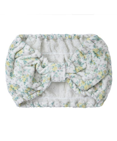 KID BLUE（キッドブルー）の「キッドブルー -タオルピンドットフラワー -ヘアバンド -KGCW136 -kidblue（ヘアバンド・レディース・ブルー/イエロー・FREE）」の2枚目の写真