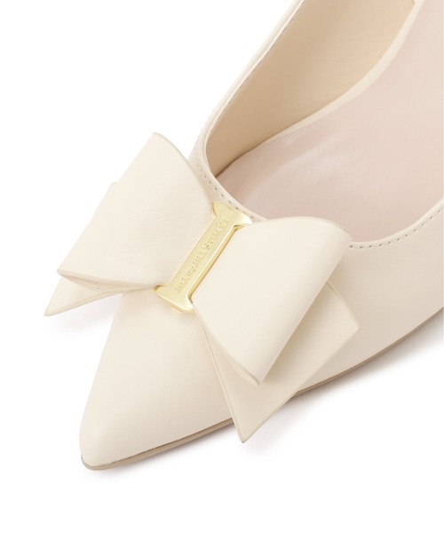 JILL by JILL STUART（ジルバイジルスチュアート）の「◇RIBBONディティールパンプス（パンプス・レディース・ブラック/ホワイト・LARGE/MEDIUM/SMALL）」の10枚目の写真