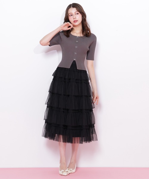 JILL by JILL STUART（ジルバイジルスチュアート）の「◇RIBBONディティールパンプス（パンプス・レディース・ブラック/ホワイト・LARGE/MEDIUM/SMALL）」の13枚目の写真