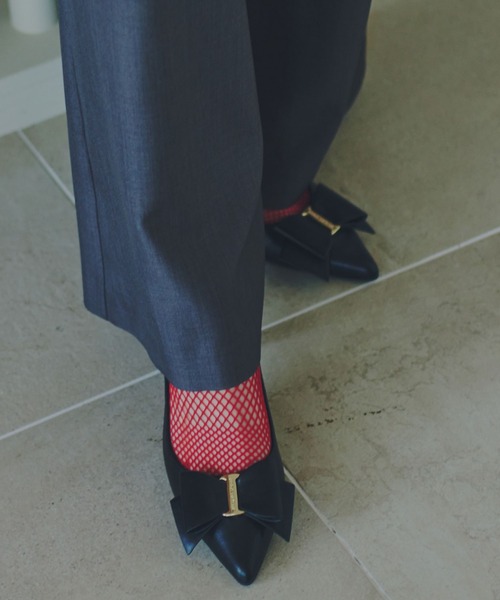 JILL by JILL STUART（ジルバイジルスチュアート）の「◇RIBBONディティールパンプス（パンプス・レディース・ブラック/ホワイト・LARGE/MEDIUM/SMALL）」の21枚目の写真