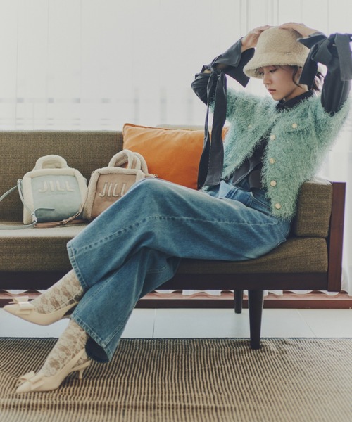 JILL by JILL STUART（ジルバイジルスチュアート）の「◇RIBBONディティールパンプス（パンプス・レディース・ブラック/ホワイト・LARGE/MEDIUM/SMALL）」の22枚目の写真