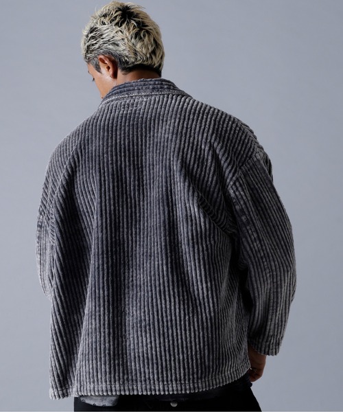 DANKE SCHON(ダンケシェーン)の「DankeSchon/ダンケシェーン/2.5W CHEMICAL CODUROY SHIRT(シャツ/ブラウス・メンズ・ブラック/グレー・M/L)」の11枚目の写真