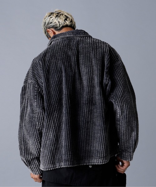 DANKE SCHON(ダンケシェーン)の「DankeSchon/ダンケシェーン/2.5W CHEMICAL CODUROY SHIRT(シャツ/ブラウス・メンズ・ブラック/グレー・M/L)」の19枚目の写真