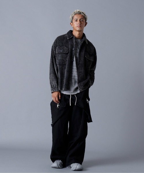 DANKE SCHON(ダンケシェーン)の「DankeSchon/ダンケシェーン/2.5W CHEMICAL CODUROY SHIRT(シャツ/ブラウス・メンズ・ブラック/グレー・M/L)」の22枚目の写真