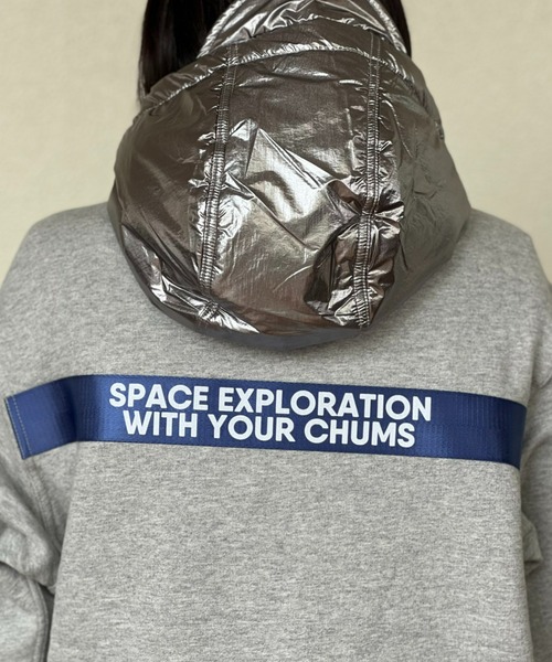 CHUMS(チャムス)の「【CHUMS】Space Pullover Hoodie(パーカー・メンズ・ブラック/グレー・X-LARGE/LARGE/MEDIUM)」の10枚目の写真