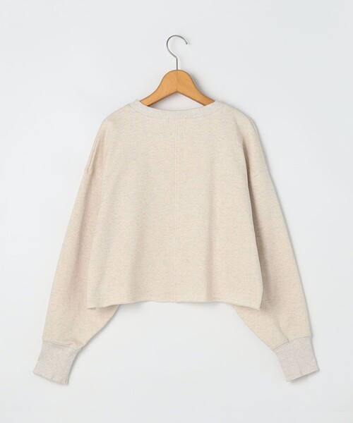 NOLLEY’S（ノーリーズ）の「ショート丈裏毛スウェット（スウェット・レディース・ブラック/アイボリー/ライトグレー・FREE）」の22枚目の写真