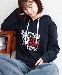 【TOMMY HILFIGER/トミーヒルフィガー】 ロゴ ライトウェイトパーカー