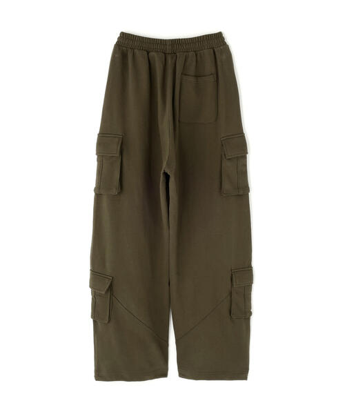NOT4NERD(ノットフォーナード)の「NOT4NERD/ノットフォーナード/Incision Multi Cargo Sweat Pants(スウェットパンツ・メンズ・カーキ/グレー/ブラック・L/XL/M)」の22枚目の写真