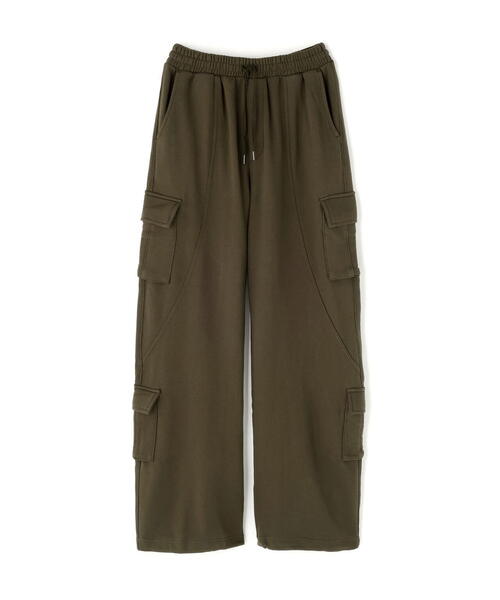 NOT4NERD(ノットフォーナード)の「NOT4NERD/ノットフォーナード/Incision Multi Cargo Sweat Pants(スウェットパンツ・メンズ・カーキ/グレー/ブラック・L/XL/M)」の5枚目の写真