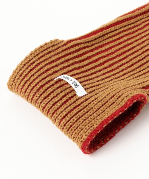 B:MING by BEAMS（ビーミングバイビームス）の「リブ マフラー 2025FW（マフラー・キッズ・ベージュ/ライトブラウン・ONE SIZE）」の13枚目の写真