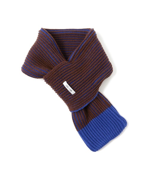 B:MING by BEAMS（ビーミングバイビームス）の「リブ マフラー 2025FW（マフラー・キッズ・ベージュ/ライトブラウン・ONE SIZE）」の14枚目の写真