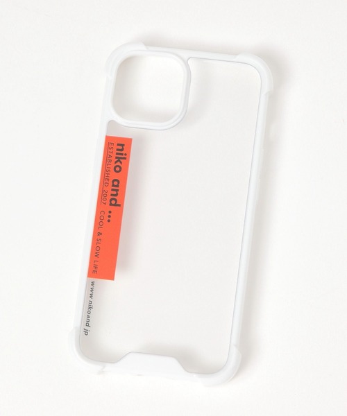 niko and...（ニコアンド）の「オリジナル クリアiPhoneケース(iPhone13/14/15)（スマホケース/カバー・レディース・ベージュ/ブラック/ホワイト・0）」の15枚目の写真