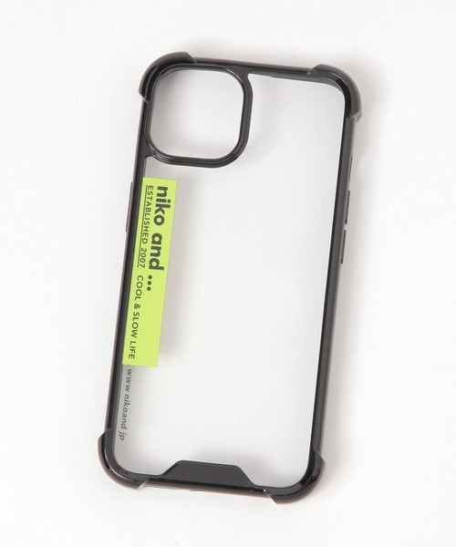 niko and...（ニコアンド）の「オリジナル クリアiPhoneケース(iPhone13/14/15)（スマホケース/カバー・レディース・ベージュ/ブラック/ホワイト・0）」の16枚目の写真