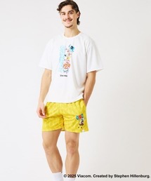 SPALDING（スポルディング）の「【SPALDING/スポルディング】Tシャツ スポンジ・ボブ キャラクターズ/プリント・UVカット（Tシャツ/カットソー）」