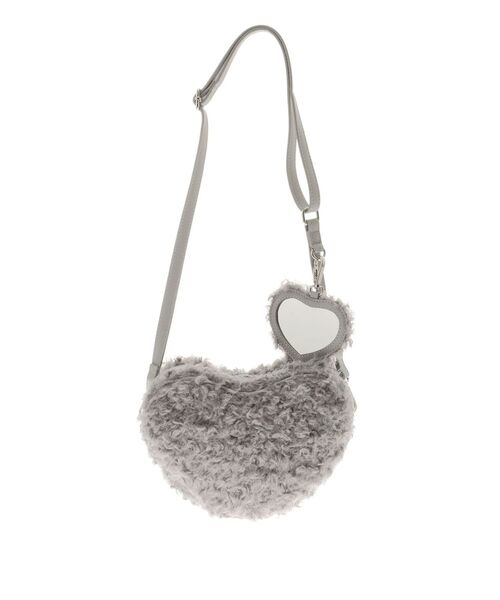 セール】fluffy heart bag（ショルダーバッグ）｜merry jenny（メリー