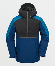 VOLCOM フード付きジャケット 黒と青 VOLCOM フード付きジャケット 黒と青 VOLCOM フード付き