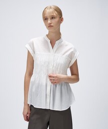 cloenc | 【手洗い可】シャーリングブラウス(シャツ/ブラウス)