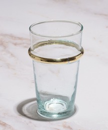 GEORGE'S（ジョージズ）の「モロッコグラス ゴールドライン L（グラス/マグカップ/タンブラー）」