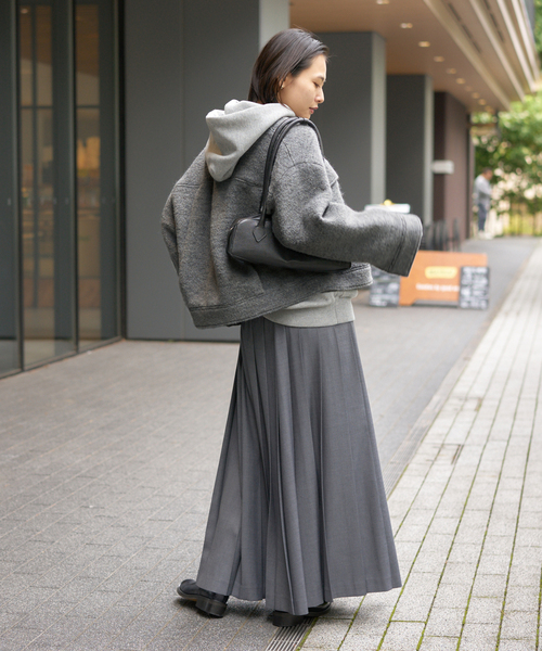 シープパイルクロップジャケット（ノーカラーコート）｜JOURNAL