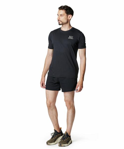 UNDER ARMOUR(アンダーアーマー)の「UAプロジェクトロック ブラッドスウェットリスペクト ショートスリーブ Tシャツ(トレーニング/メンズ)(Tシャツ/カットソー・メンズ・ブラック系その他・S/M/L/2XL/XL)」の3枚目の写真