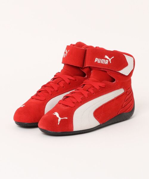 まーこさん専用 PUMA プーマ SPEEDCAT MID 400384 02F.RED（スニーカー）｜PUMA