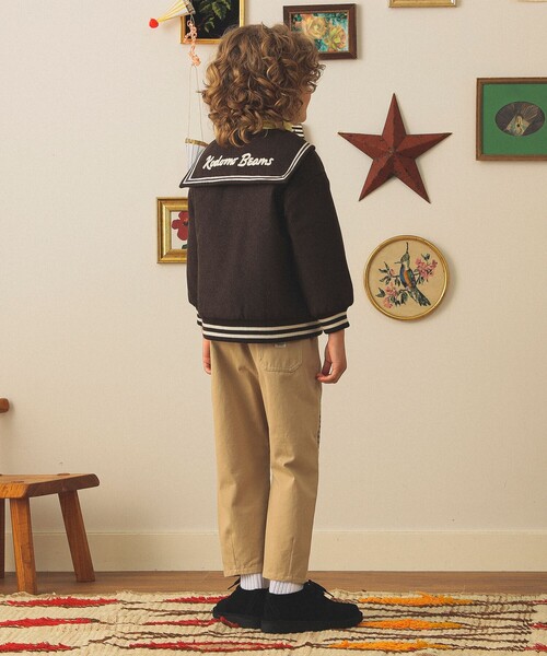 こども ビームス（コドモビームス）の「セーラーカラー ブルゾン 2025FW（90～140cm）（ブルゾン・キッズ・ブラウン/ネイビー・90/140/130/110/100/120）」の19枚目の写真