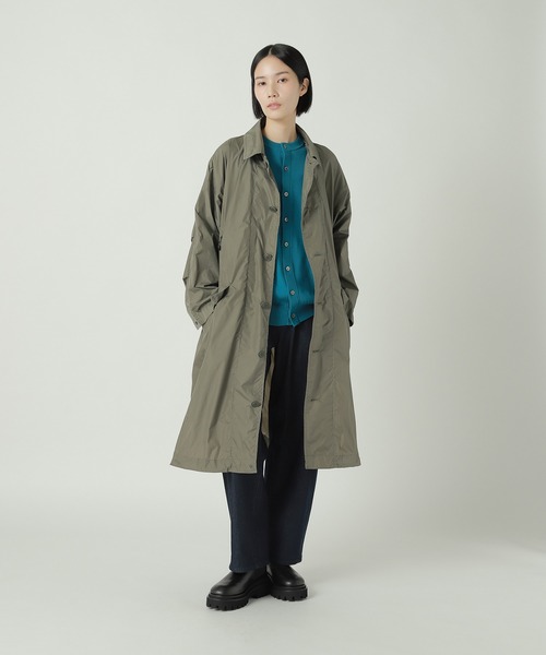 ZUCCa（ズッカ）の「ナイロンタフタ / コート / S（その他アウター・レディース・ブラック/ブラウン/カーキ・M size）」の3枚目の写真