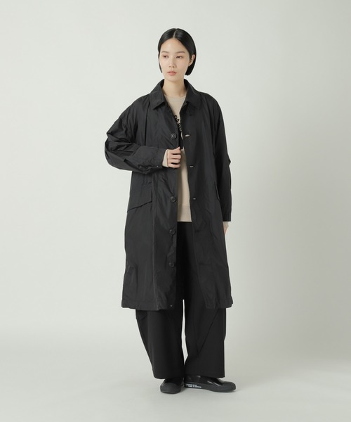 ZUCCa（ズッカ）の「ナイロンタフタ / コート / S（その他アウター・レディース・ブラック/ブラウン/カーキ・M size）」の4枚目の写真