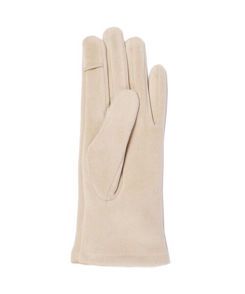 NATURAL BEAUTY BASIC（ナチュラルビューティーベーシック）の「◇パールポイントグローブ（手袋・レディース・ベージュ/グレー/ブラック・FREE）」の4枚目の写真