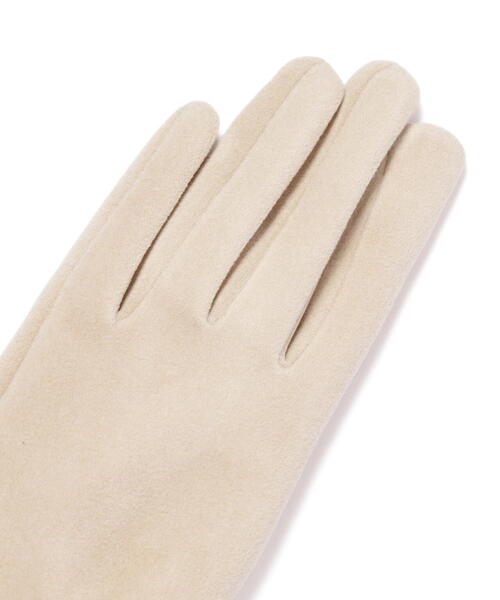 NATURAL BEAUTY BASIC（ナチュラルビューティーベーシック）の「◇パールポイントグローブ（手袋・レディース・ベージュ/グレー/ブラック・FREE）」の8枚目の写真