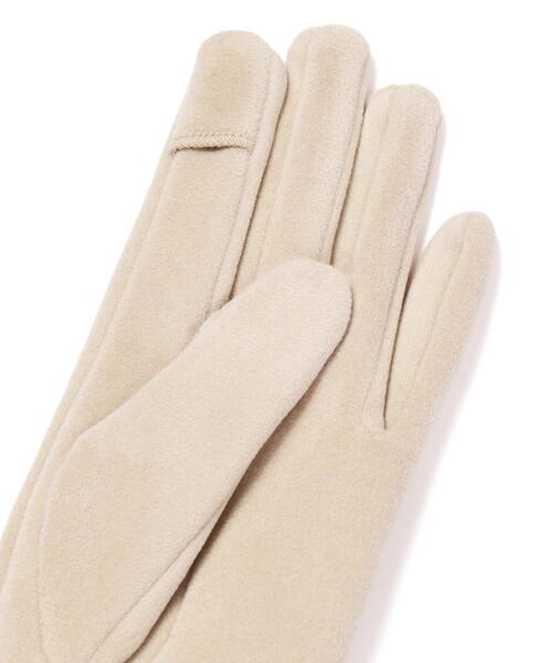 NATURAL BEAUTY BASIC（ナチュラルビューティーベーシック）の「◇パールポイントグローブ（手袋・レディース・ベージュ/グレー/ブラック・FREE）」の10枚目の写真