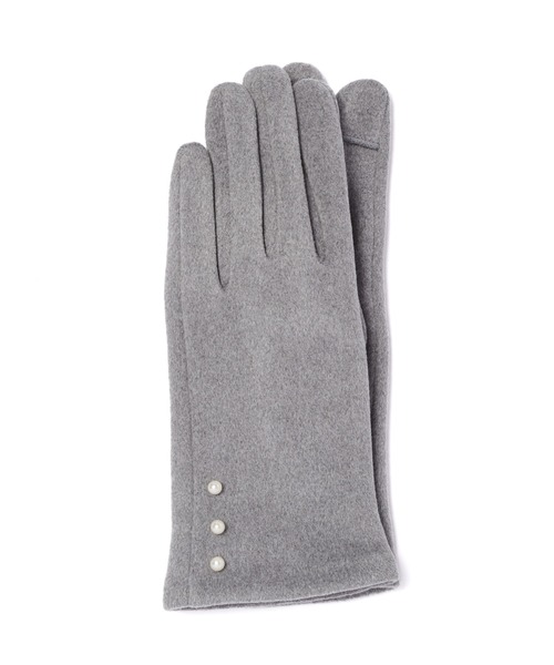 NATURAL BEAUTY BASIC（ナチュラルビューティーベーシック）の「◇パールポイントグローブ（手袋・レディース・ベージュ/グレー/ブラック・FREE）」の13枚目の写真