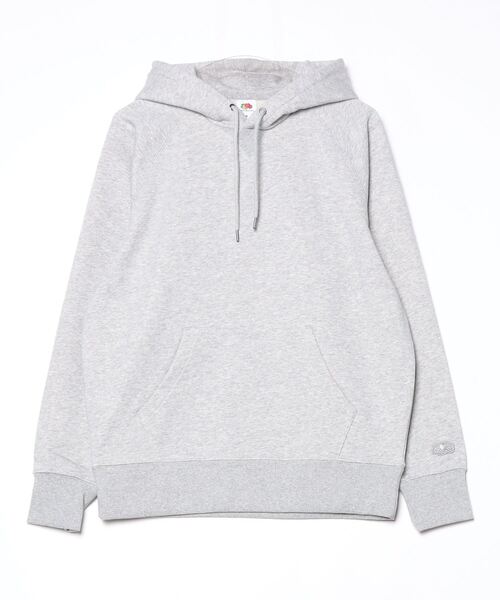 FRUIT OF THE LOOM(フルーツオブザルーム)の「【FRUIT OF THE LOOM/フルーツオブザルーム】BASIC SWEAT HOODIE / ベーシックパーカー(パーカー・レディース・ネイビー/ブラック/アイボリー/グレー・M/L)」の3枚目の写真