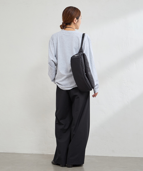 JOURNAL STANDARD（ジャーナルスタンダード）の「《追加3》ソモウライクイージースラックス（スラックス・レディース・ネイビー/チャコールグレー・36/38）」の6枚目の写真