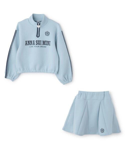 ハーフジップトレーナーセットアップ（セットアップ）｜ANNA SUI mini
