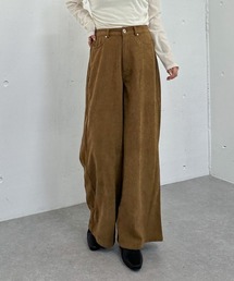 コーデュロイストレートパンツ