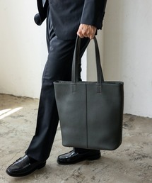 Paul Smith チェック柄 ビジネスバッグ　トートバック　レザー縦長 ビジネストート レザートートバッグ 縦長 Paul Smith チェック柄