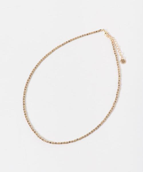 URBAN RESEARCH DOORS（アーバンリサーチドアーズ）の「ヘマタイトネックレス（ネックレス・レディース・ゴールド/シルバー・ONE）」の4枚目の写真