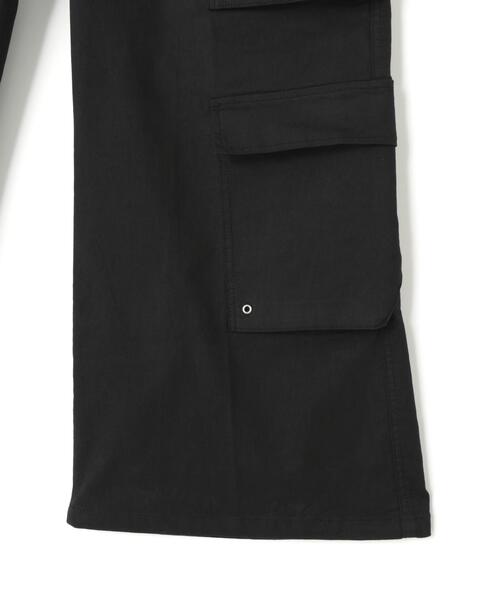 DANKE SCHON(ダンケシェーン)の「【WEB&DEPOT限定】DankeSchon/ダンケシェーン/STTWILL FLARE CARGOPANTS(カーゴパンツ・レディース・ブラック・XL/M/S/L)」の6枚目の写真