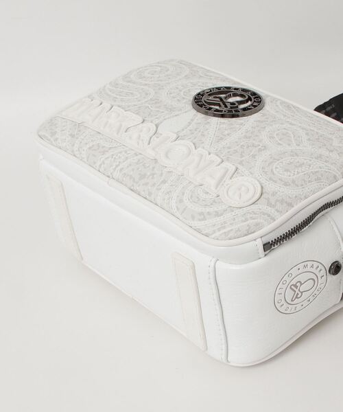 MARK & LONA(マークアンドロナ)の「Mirage Paisley 2-Way Clutch(ショルダーバッグ・メンズ・ホワイト/ブラック・FREE)」の19枚目の写真