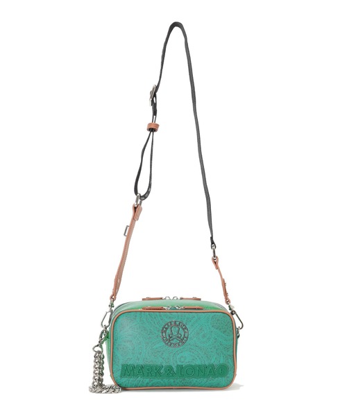 MARK & LONA(マークアンドロナ)の「Mirage Paisley 2-Way Clutch(ショルダーバッグ・メンズ・ホワイト/ブラック・FREE)」の7枚目の写真